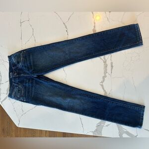 Women's Skinny Jeans in Dark Blue